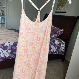 Pink Marble OV dress
